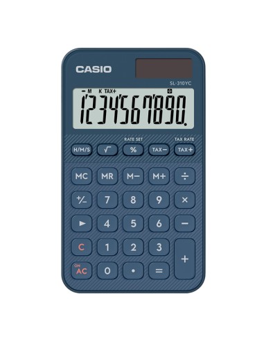 Calcolatrice da tavolo MS-20YC blu Casio MS-20YC-NY-W-EP CASIO DA TAVOLO