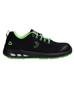 Calzatura bassa da lavoro Ecofitz S1P LOW N37 nero/verde Safety Jogger ECOFITZS1P-538-37