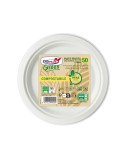 50 Piatti frutta Ø170mm biodegradabili e compostabili Dopla Green 07904