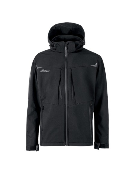 Giacca tecnica Verve tg XL nero U-Power WFU340BB-XL U-Power GIACCHE-GILET-GIUBBINI