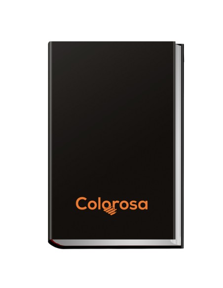 Diario 12 mesi copertina rigida antigraffio nero Colorosa 36DNA00.N Colorosa ASTUCCI-BUSTINE