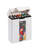 Astuccio 32 Sketch marker doppia punta colori assortiti Carioca Plus 45242