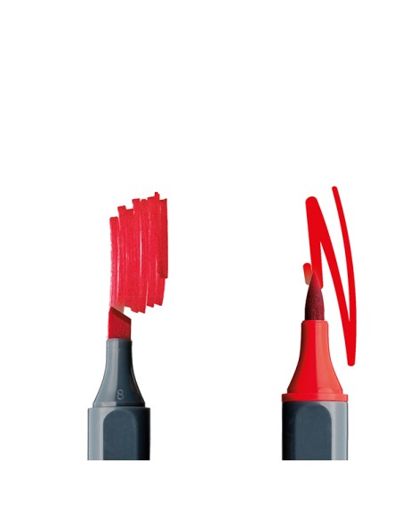 Astuccio 32 Sketch marker doppia punta colori assortiti Carioca Plus 45242
