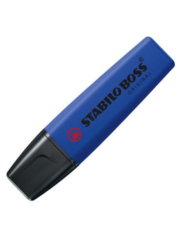 Astuccio 4 evidenziatori Stabilo Boss NatureColors Wildflowers cipria/blu elettr 70/4-1-103-5