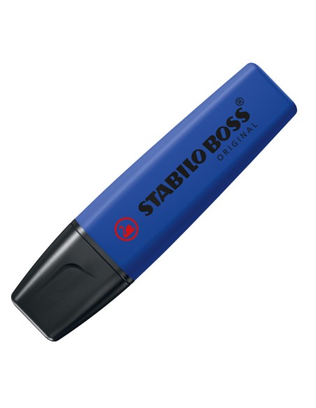 Astuccio 4 evidenziatori Stabilo Boss NatureColors Wildflowers cipria/blu elettr 70/4-1-103-5