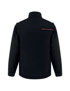 Softshell 2in1 Soccia tg L nero/rosso Deltaplus SOCCINOGT DELTAPLUS GIACCHE-GILET-GIUBBINI 2