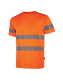 Pack 3 T-shirt alta visibilitA' Mizar manica corta tg XL arancio fluo U-Power WHL307OF-XL