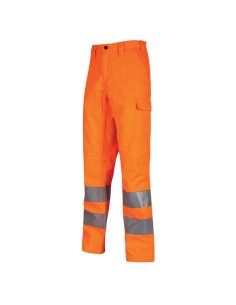 Pantaloni alta visibilitA' Vega tg L arancio fluo U-Power WHL304OF-L U-Power ALTA VISIBILITA'