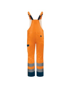 Salopette alta visibilitA' M1SA2HV tg XL arancio fluo Deltaplus M1SA2HVORXG DELTAPLUS ALTA VISIBILITA' 2
