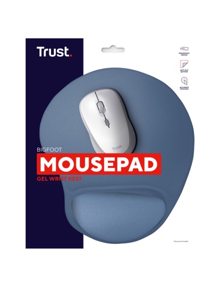 Mousepad BigFoot blu Trust 26011 TRUST MOUSEPAD E POGGIAPOLSI