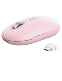 Mouse Sottile multi -wireless e hyperscroll Seron rosa Trust 26206