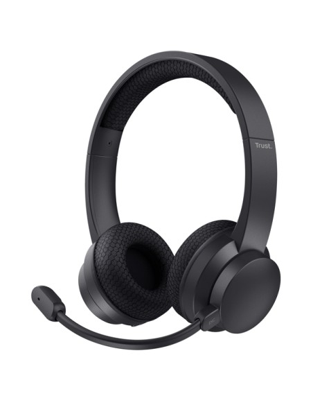 Cuffie professionali ECO wireless con riduzione del rumore ENC_Trust 25463 TRUST ALTOPARLANTI-MICROFONI-CUFFIE