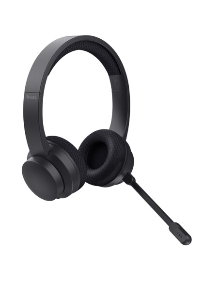 Cuffie professionali ECO wireless con riduzione del rumore ENC_Trust 25463 TRUST ALTOPARLANTI-MICROFONI-CUFFIE