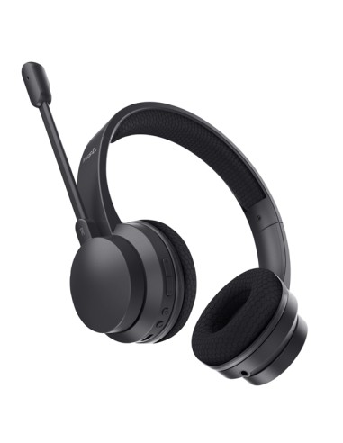 Cuffie professionali ECO wireless con riduzione del rumore ENC_Trust 25463 TRUST ALTOPARLANTI-MICROFONI-CUFFIE