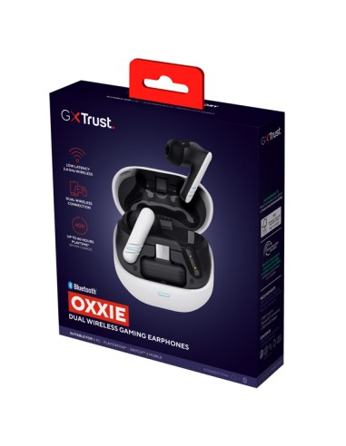 Auricolari wireless ENC doppio collegamento USB C e BT OXXIE-Trust 25478 TRUST ALTOPARLANTI-MICROFONI-CUFFIE