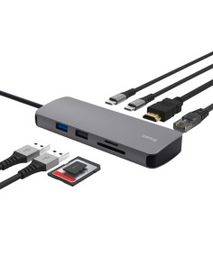 Adattatore multiporta 8-in-1 - Dalyx_Trust 25672 TRUST CAVI E ADATTTORI