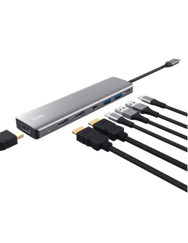 Adattatore multiporta 7-in-1 - Dalyx_Trust 25661 TRUST CAVI E ADATTTORI