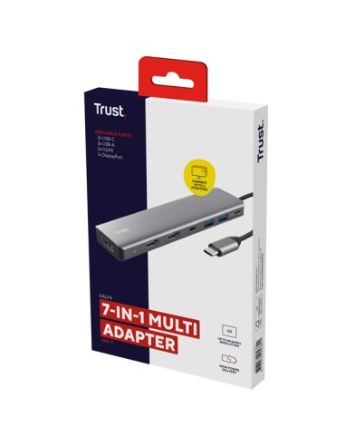 Adattatore multiporta 7-in-1 - Dalyx_Trust 25661 TRUST CAVI E ADATTTORI