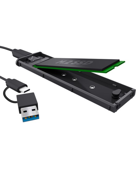 Custodia USB-C per SSD M.2_Trust 25806