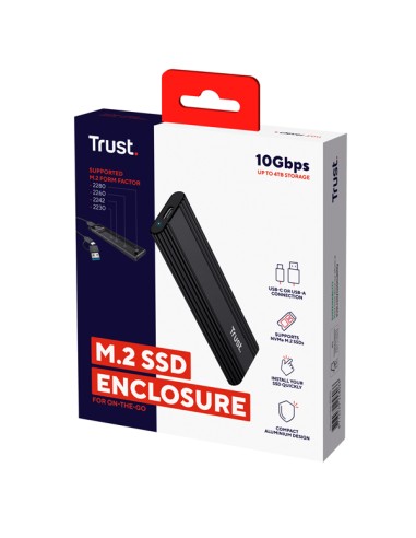 Custodia USB-C per SSD M.2_Trust 25806