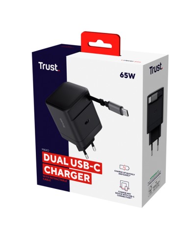 Caricabatteria 65W GaN USB-C - Maxo_Trust 25805