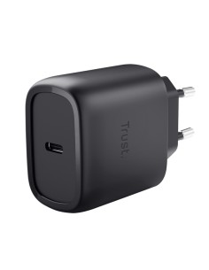 Caricatore 45W GaN USB-C - MAXO Nero_Trust 25521 TRUST POWERBANK E CARICATORI