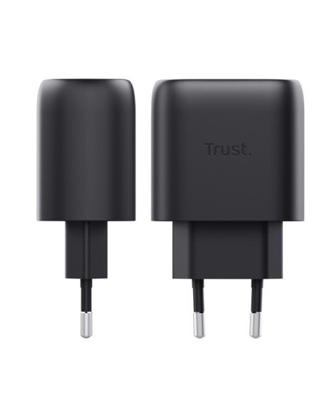 Caricatore 45W GaN USB-C - MAXO Nero_Trust 25521 TRUST POWERBANK E CARICATORI