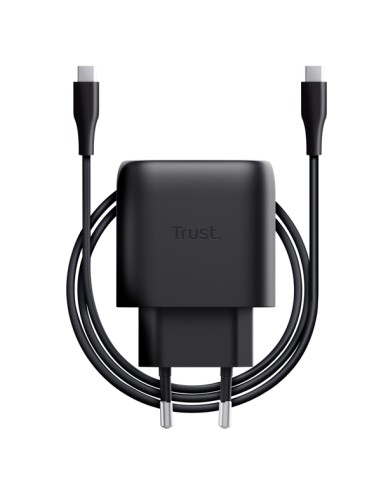 Caricatore 45W GaN USB-C - MAXO Nero_Trust 25521 TRUST POWERBANK E CARICATORI