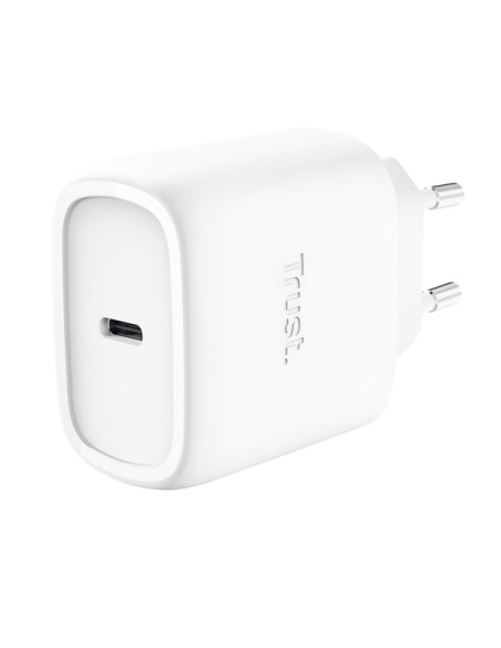 Caricatore 45W GaN USB-C - Bianco  MAXO_Trust 25522