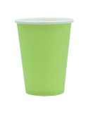 25 bicchieri 250cc Ecocolor biodegradabile verde mela Big Party 74083