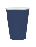 25 bicchieri 250cc Ecocolor biodegradabile blu notte Big Party 75896