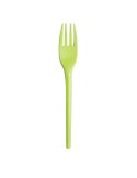 20 forchette monouso Ecocolor in CPLA 16cm verde mela Big Party 76388