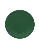 25 piatti piani Ø18cm Ecocolor biodegradabile verde bosco Big Party 75892