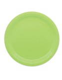 25 piatti piani Ø24cm Ecocolor biodegradabile verde mela Big Party 74081