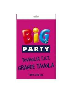 Tovaglia TNT 160x260cm fucsia Big Party 14651