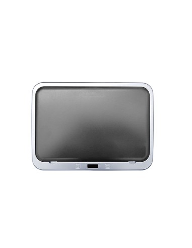 Gettacarte pieghevole Houdini 40L 35,5x26x71,5cm inox/nero Medial International 109240