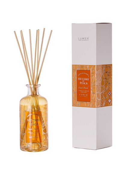 Diffusore d'essenza a bastoncino nettare di pesca/peach beach 200ml Methodo X540403 METHODO ASSORBIUMIDITA'-PROFUMATORI-CANDELE