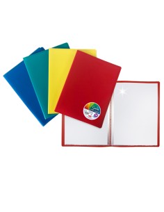Portalistino GARDA 50 buste 20 x 30cm PP colori assortiti Plastibor P0505090 Plastibor PORTALISTINI A BUSTE FISSE