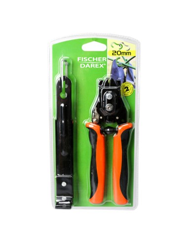 Pinza per reti 20mm con caricatore Fischer Darex 199102
