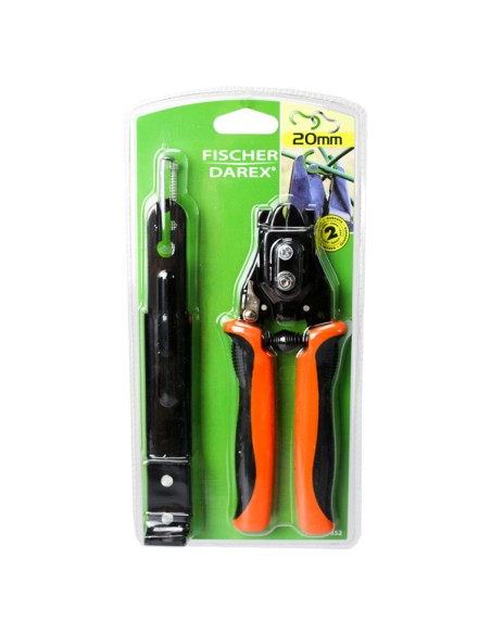 Pinza per reti 20mm con caricatore Fischer Darex 199102