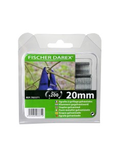 200 Punti per reti 20mm Galva Fischer Darex 1199605