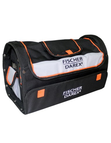 Borsa portautensili con 2 cassette portaminuterie Fischer Darex 0198634 FISCHER DAREX PORTAUTENSILI