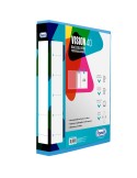 Raccoglitore personalizzabile Vision 22 x 30 cm 4 anelli a D 40 mm dorso 6 cm az 400198986