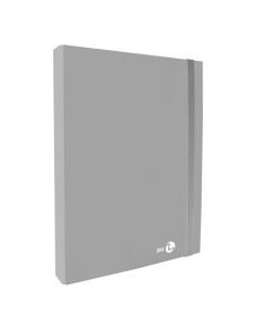 Cartella progetto con elastico dorso 3 cm, grigio chiaro BM 0123600