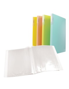 Portalistino Spring A4 30 buste in PP 4 colori assortiti Colorosa 363730 Colorosa PORTALISTINI A BUSTE FISSE