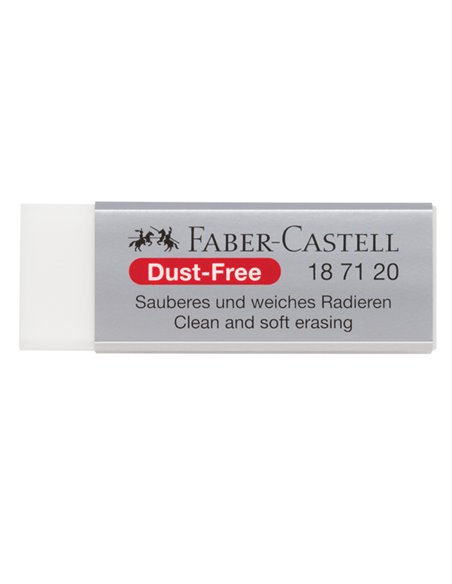 Gomma Dust Free vinile per matite grafite e colorate Faber-Castell 187120