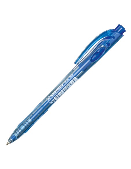Penna a sfera a scatto Liner 308 0.7mm blu Stabilo 308H/1-41 STABILO A SCATTO