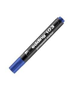 Marcatore permanente 103 punta conica blu Edding 4-103003 EDDING PERMANENTI 2