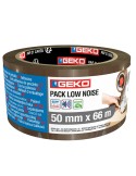 Nastro da imballo PP low noise 50mmx66mt avana Geko 8180200012