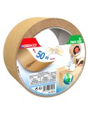 Nastro adesivo in carta 50mmx50mt avana Geko 8180100002